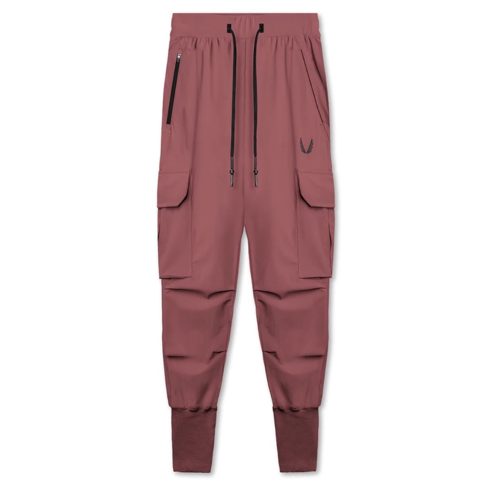 0437. TETRA-LITE™ CARGO HIGH RIB JOGGER - RED EARTH
